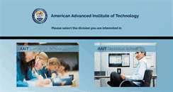 Desktop Screenshot of aaitschool.com